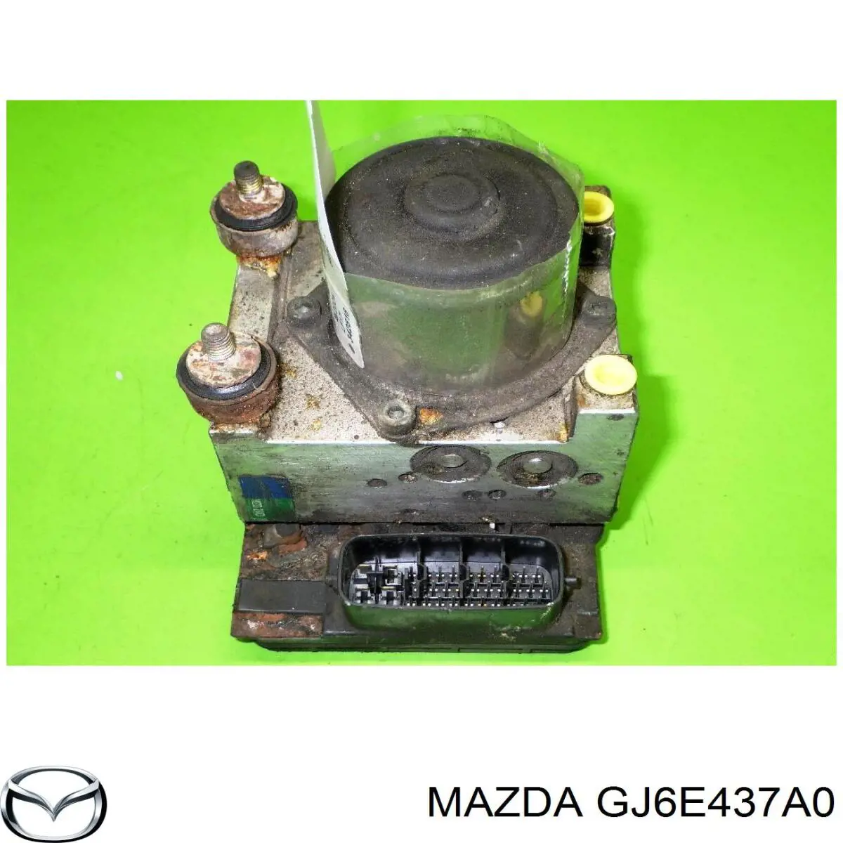 GJ6E437A0 Mazda блок управления абс (abs гидравлический)