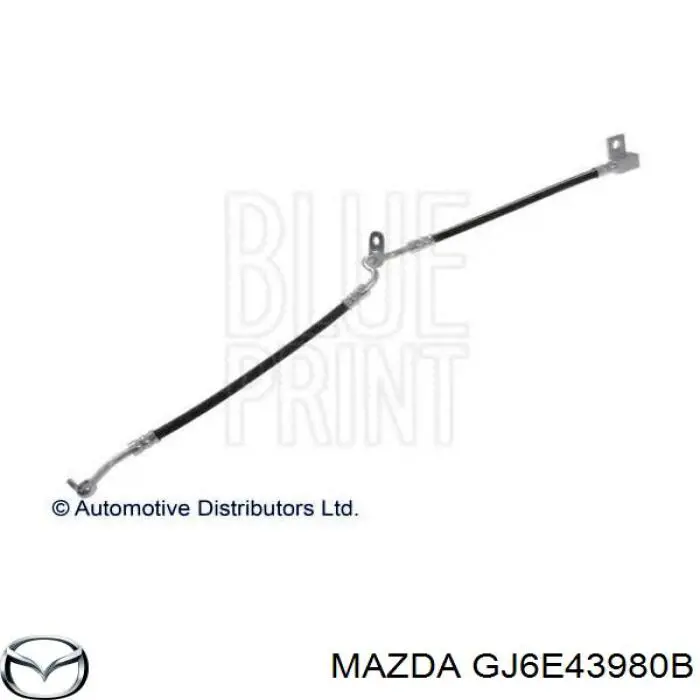 Шланг тормозной передний правый Mazda GJ6E43980B