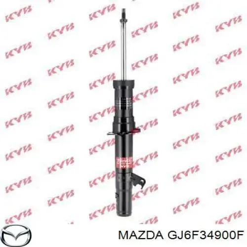 Купить GJ6F34900F Mazda Амортизатор подвески передний левый