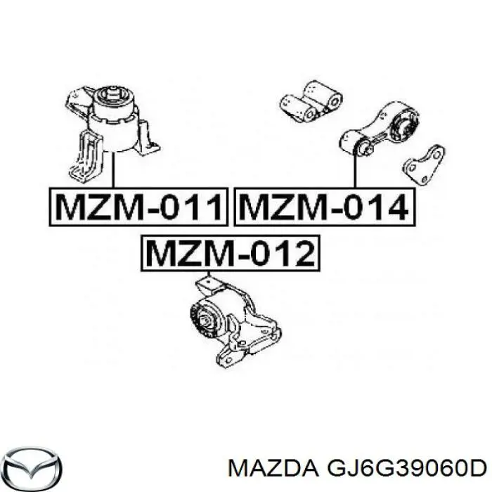 GJ6G39060D Mazda