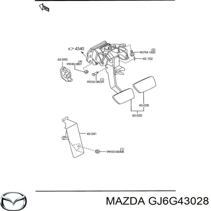 GJ6G43028 Mazda 