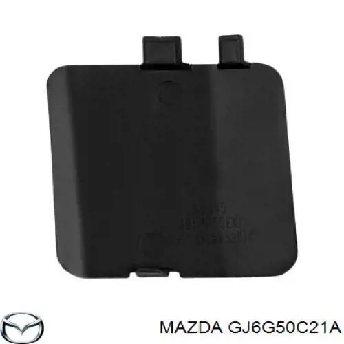 GJ6G50C21A Mazda заглушка (решетка противотуманных фар бампера переднего левая)