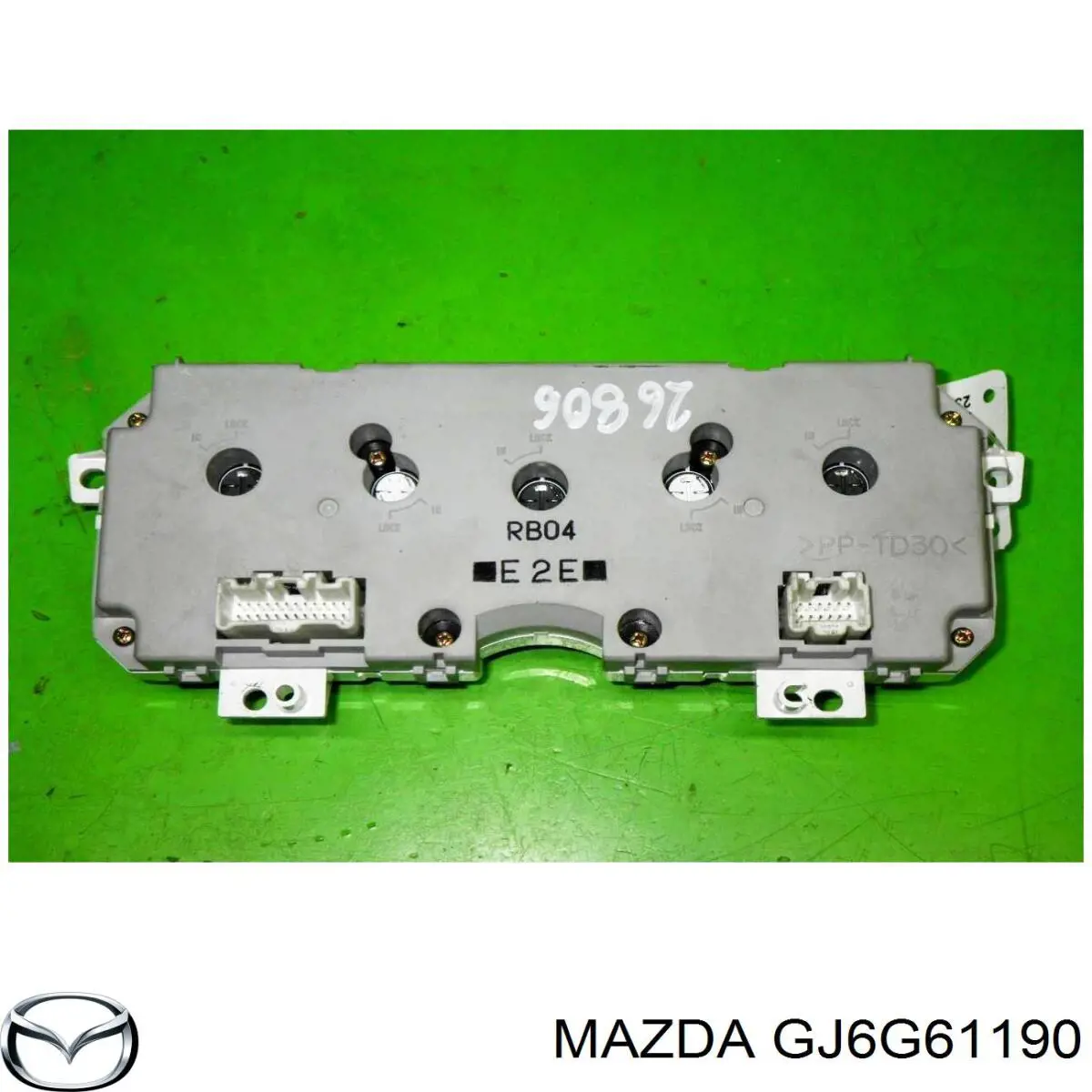 GJ6G61190 Mazda unidade de controlo dos modos de aquecimento/condicionamento