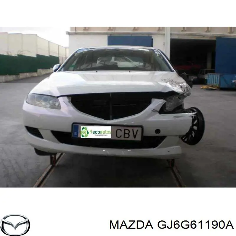 GJ6G61190A Mazda блок управления режимами отопления/кондиционирования