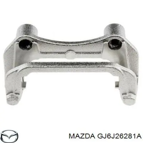 Скоба тормозного суппорта заднего GJ6J26281A Mazda