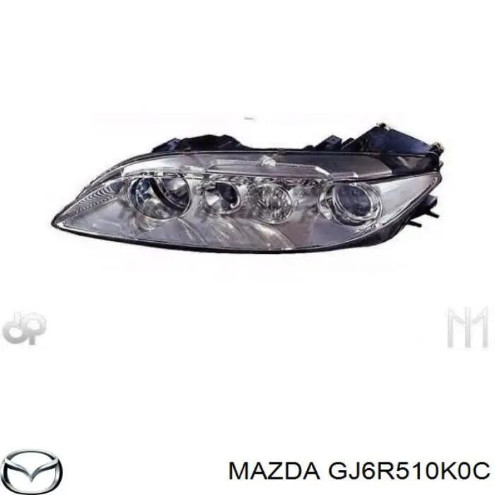 Фара правая Mazda GJ6R510K0C