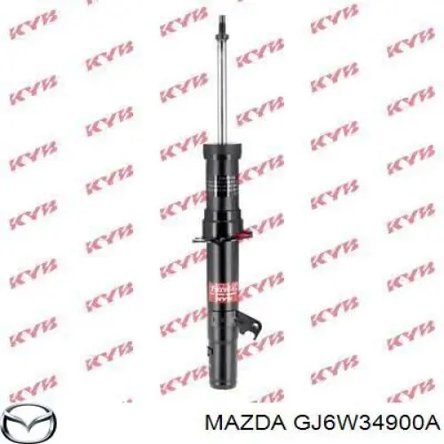 Купить GJ6W34900A Mazda Амортизатор подвески передний левый