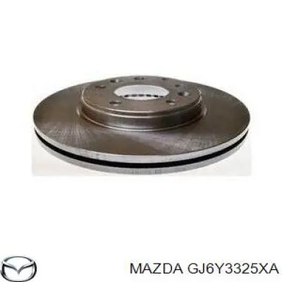 GJ6Y3325XA Mazda disco do freio dianteiro