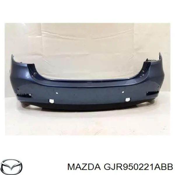 GJR950221ABB Mazda pára-choque traseiro