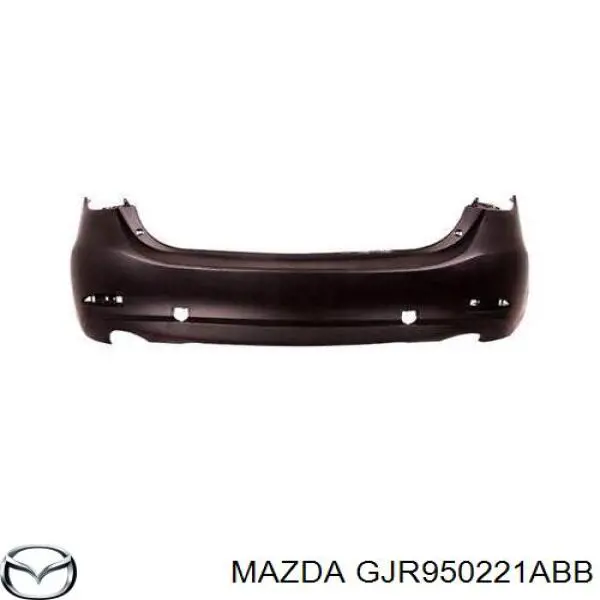 GAP950221 Mazda Задний бампер