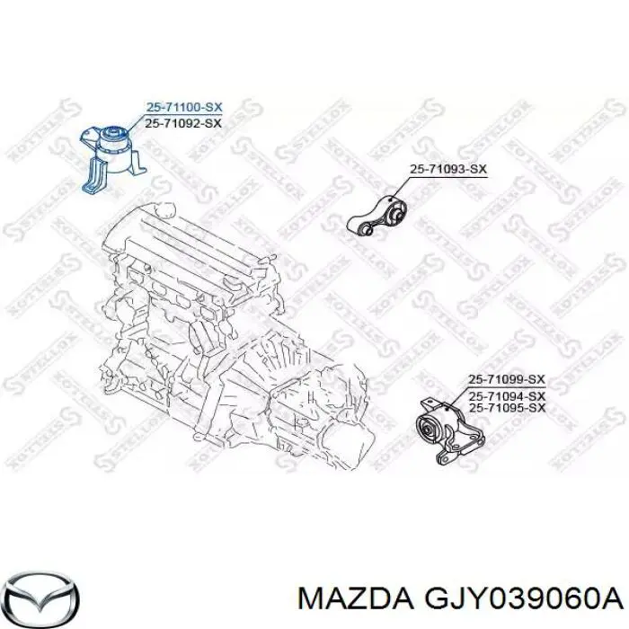 GJY039060A Mazda