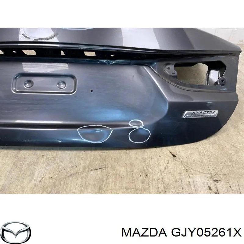 Купить GJY05261X Mazda Крышка багажника