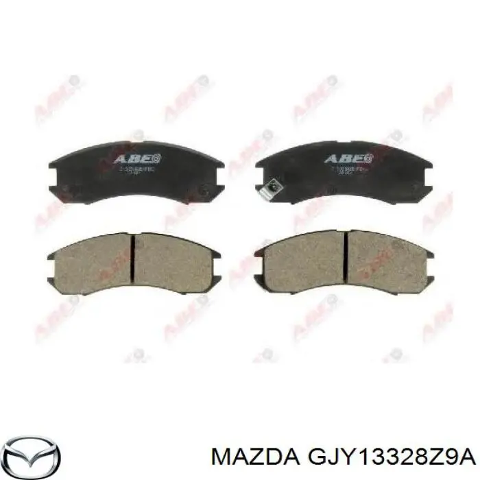 GJY13328Z9A Mazda передние тормозные колодки