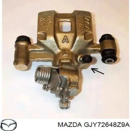 Задние тормозные колодки GJY72648Z9A Mazda