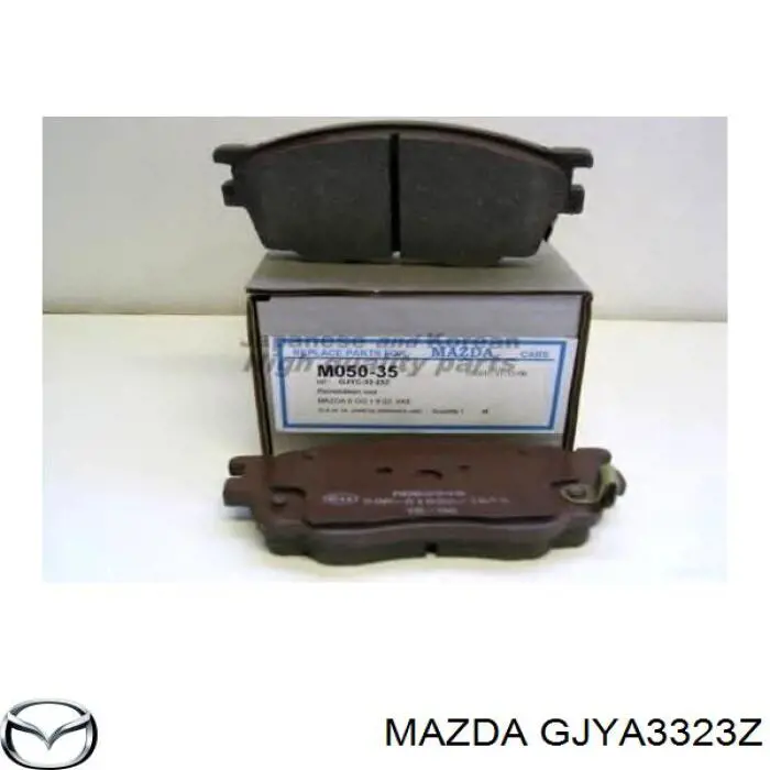 GJYA3323Z Mazda передние тормозные колодки