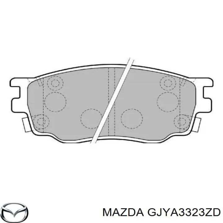 Тормозные колодки Mazda GJYA3323ZD
