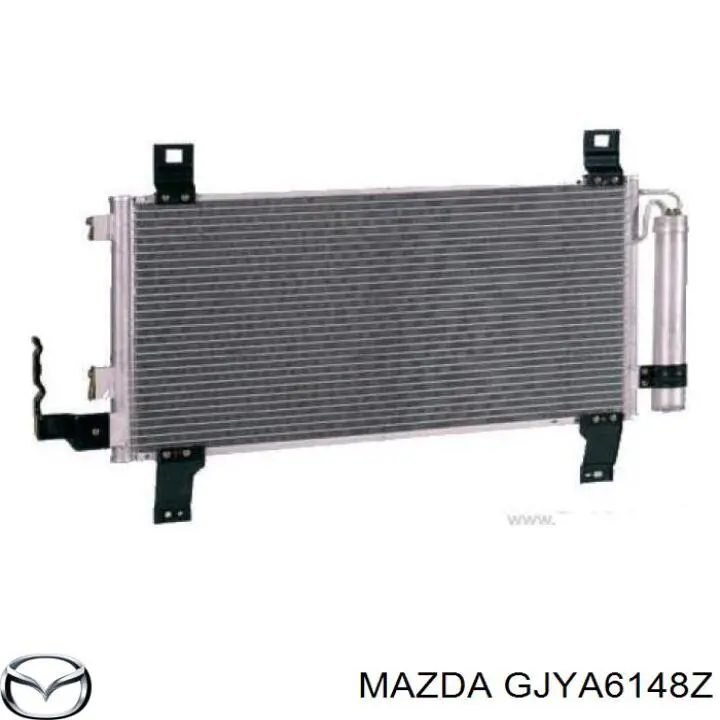 GJYA6148Z Mazda радиатор кондиционера
