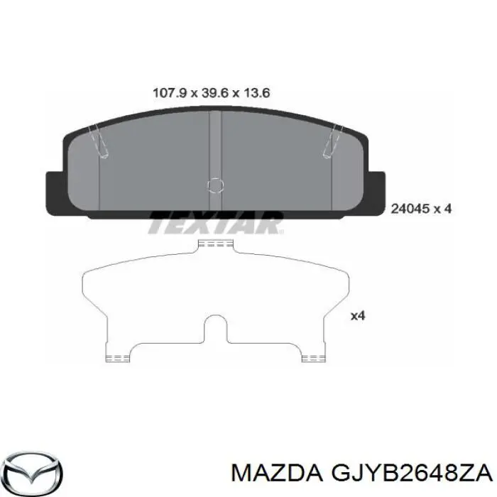 GJYB2648ZA Mazda