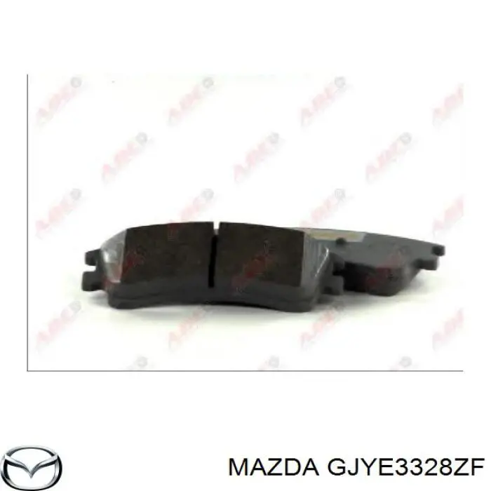 Передние тормозные колодки GJYE3328ZF Mazda