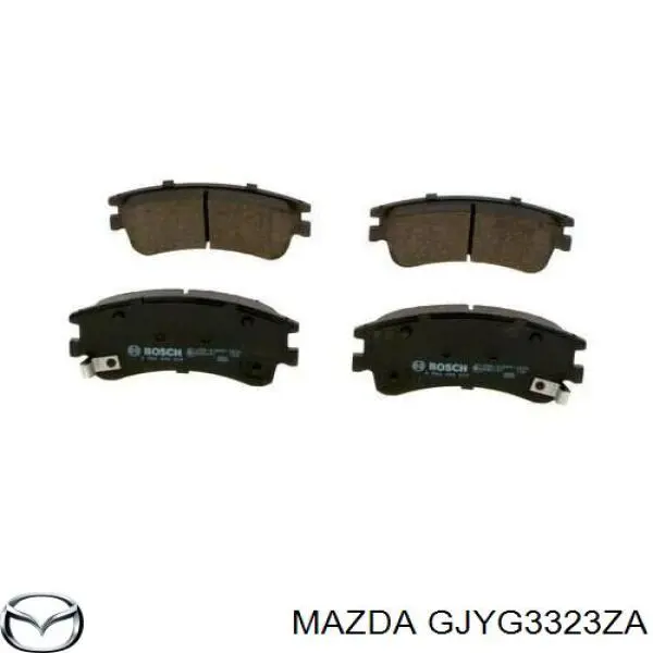 Передние тормозные колодки GJYG3323ZA Mazda