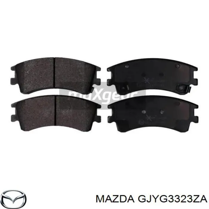 Колодки Mazda GJYG3323ZA цена, от 22.26 USD