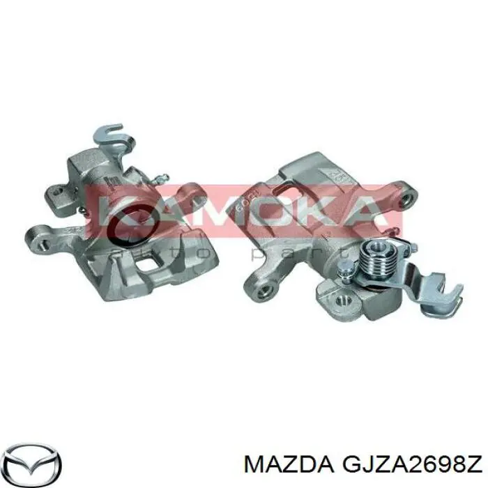 Суппорт тормозной задний правый GJZA2698Z Mazda