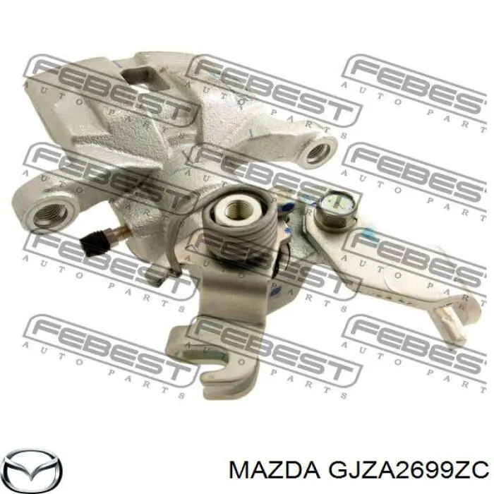 GJZA2699ZC Mazda Тормозной суппорт задний левый