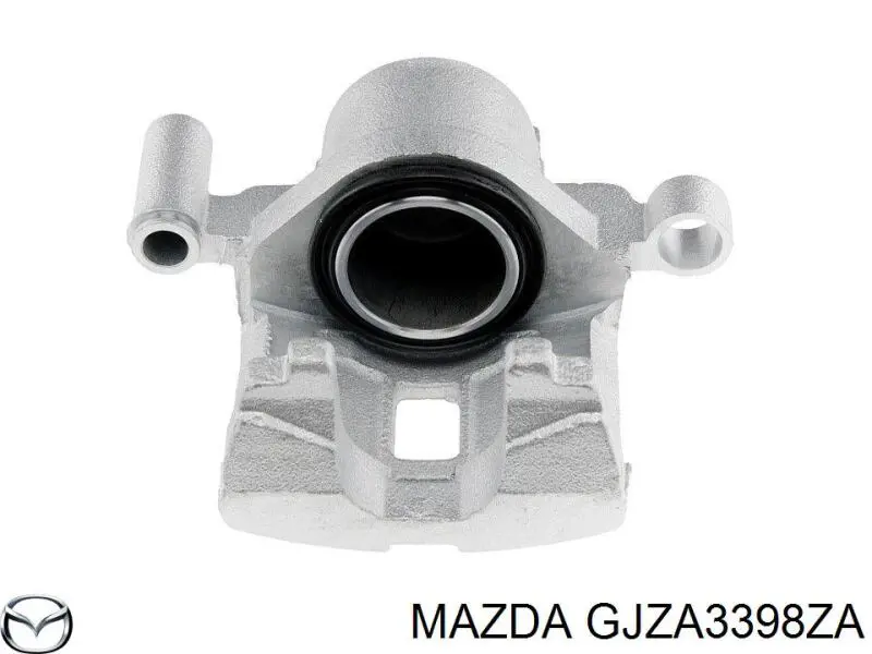 GJZA3398ZA Mazda суппорт тормозной передний правый