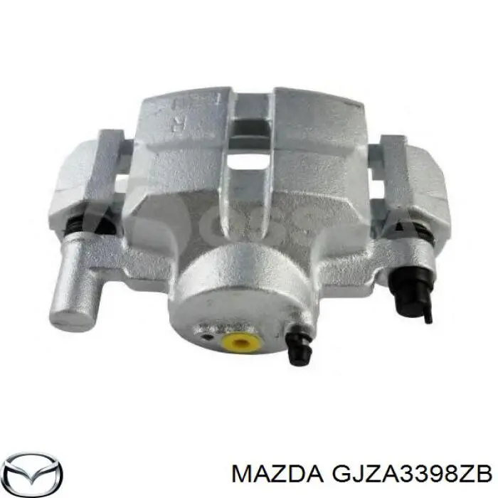 GJZA3398ZB Mazda суппорт тормозной передний правый