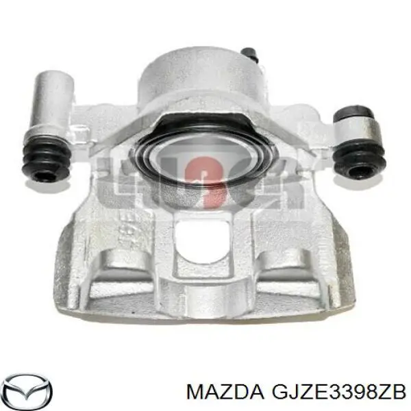 GJZE3398ZB Mazda суппорт тормозной передний правый