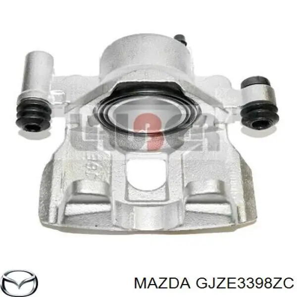 GJZE3398ZC Mazda суппорт тормозной передний правый