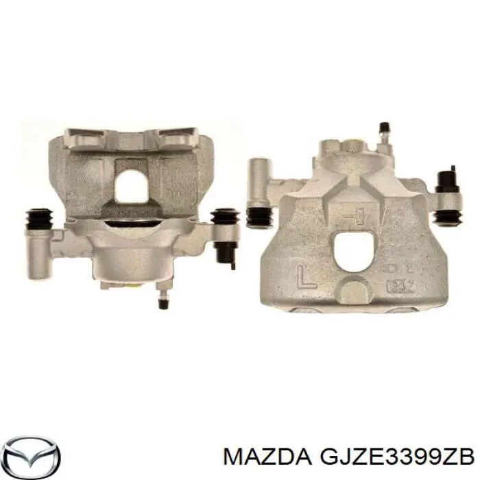 GJZE3399ZB Mazda суппорт тормозной задний правый