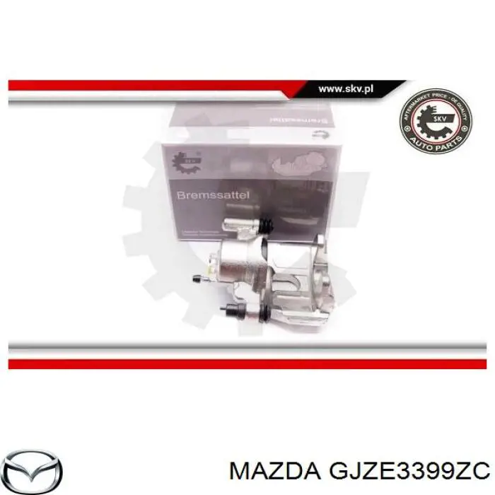 Супорт тормзной Mazda GJZE3399ZC цена, от 24.86 USD