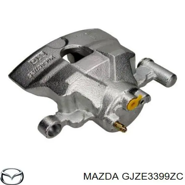 Купить GJZE3399ZC Mazda Суппорт тормозной передний левый