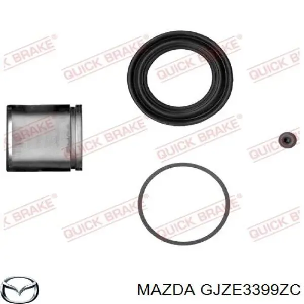 Суппорт тормозной передний левый GJZE3399ZC Mazda