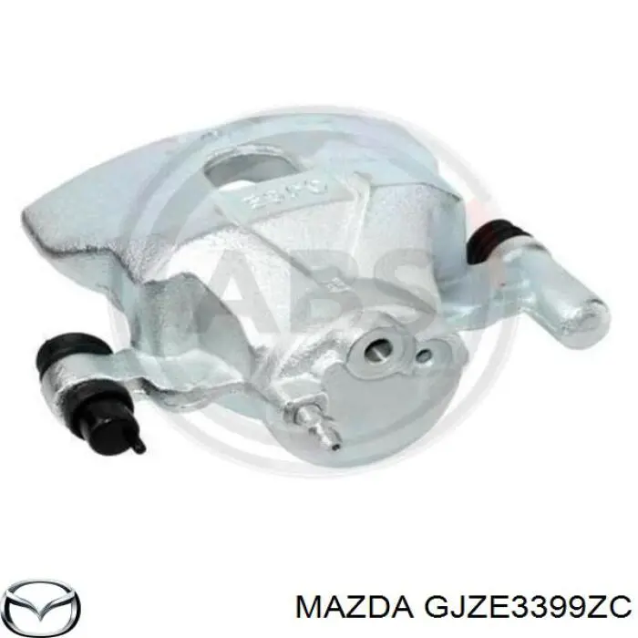 Суппорт тормозной передний левый Mazda GJZE3399ZC