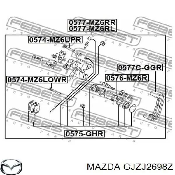 GJZJ2698Z Mazda 