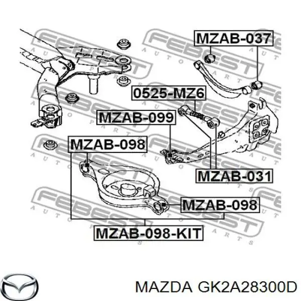 GK2A28300D Mazda