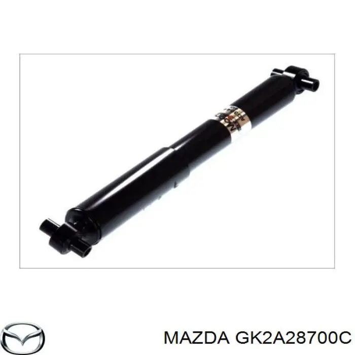 GK2A28700C Mazda амортизатор задний