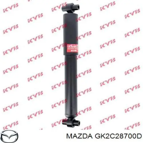 GK2C28700D Mazda амортизатор задний