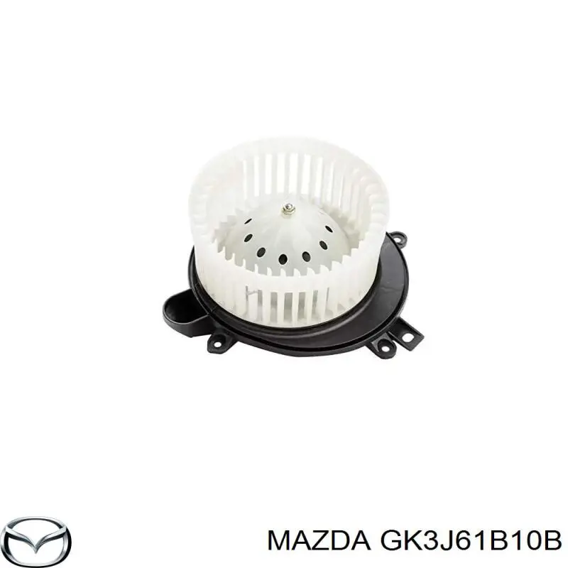 Мотор вентилятора печки (отопителя салона) на Mazda 6 GY