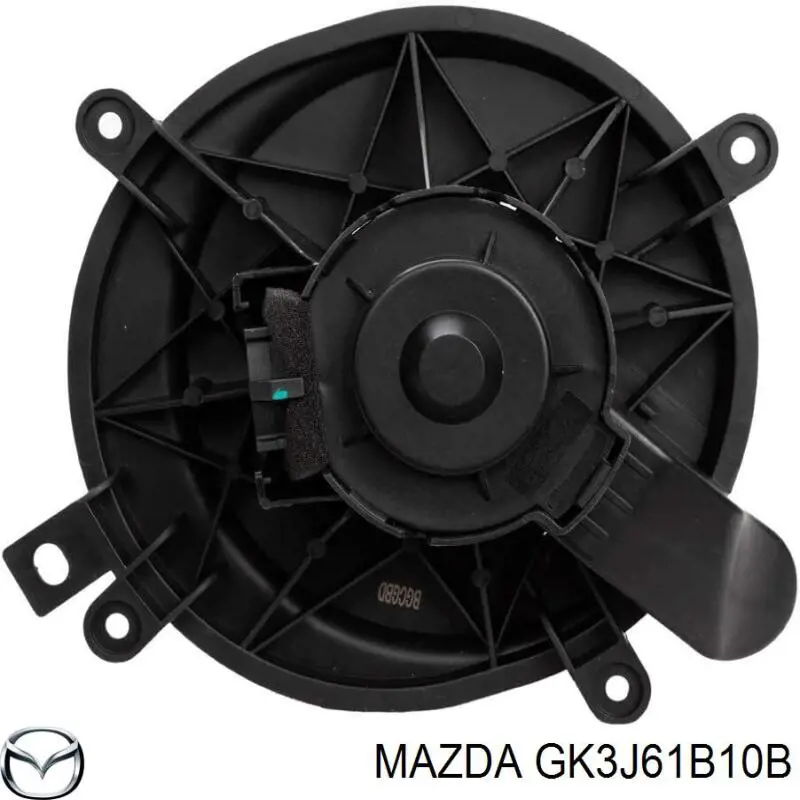Купить GK3J61B10B Mazda Электродвигатели (электродвигатель отопителя) или розетка прицепа штепсельная