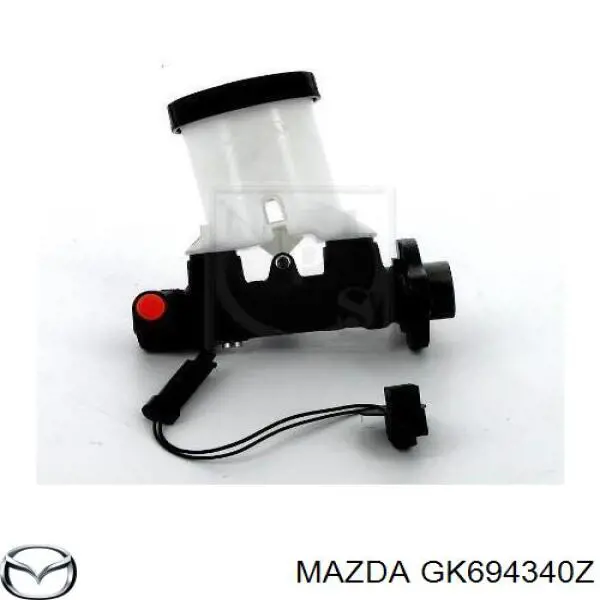 GK694340Z Mazda цилиндр тормозной главный