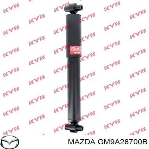 GM9A28700B Mazda амортизатор задний