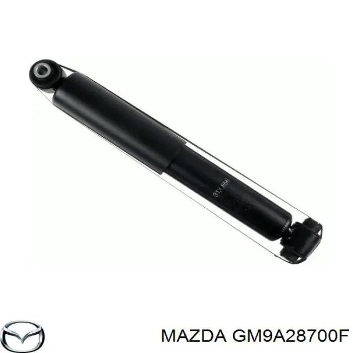 GM9A28700F Mazda амортизатор задний