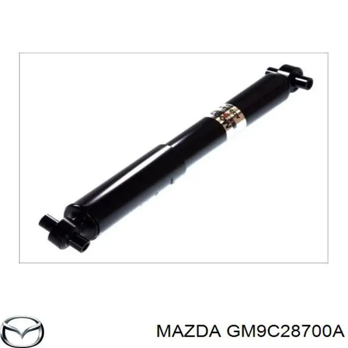 GM9C28700A Mazda амортизатор задний