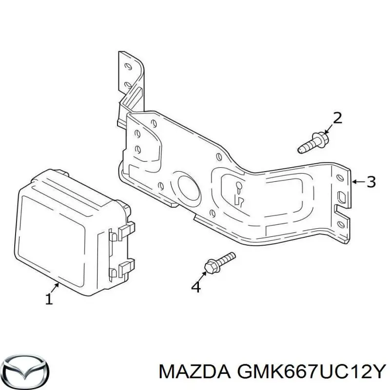  GMK667UC12Y Mazda