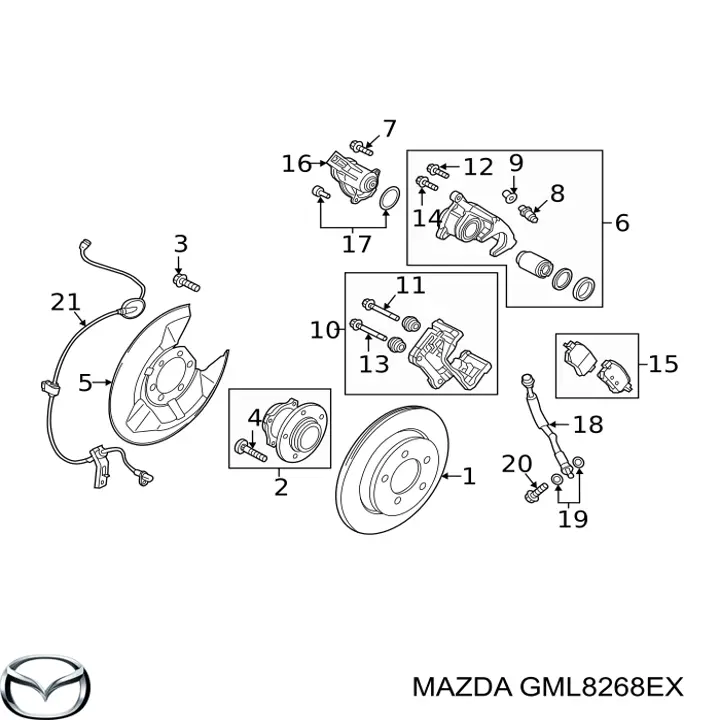 GML8268EX Mazda
