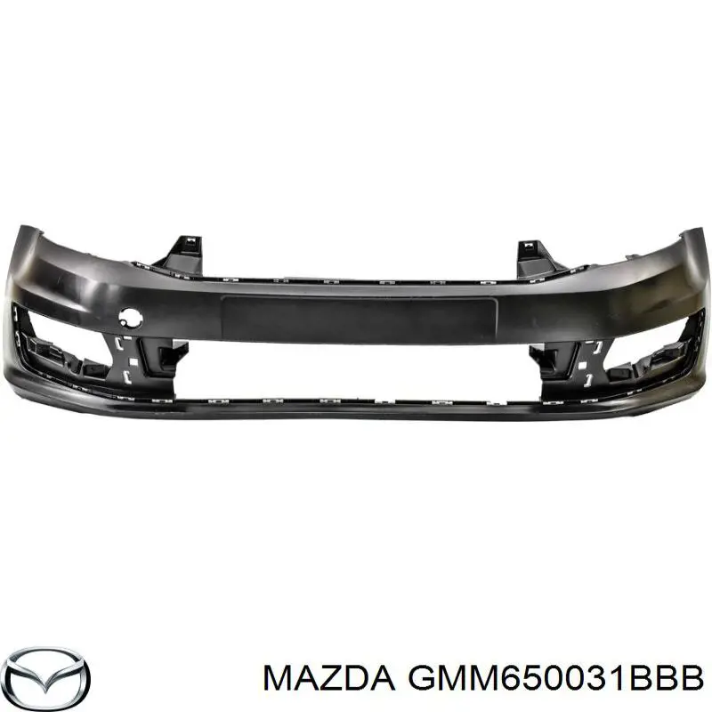 GMM650031BBB Mazda передний бампер