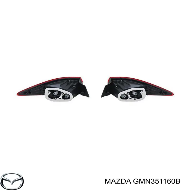 Задний левый внешний фонарь Mazda BN8P513J0C
